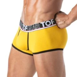 Boxer Champion TOF PARIS TOF297J -Emporio Armani Soldes Magasin Boxer TOF297J jaune 4