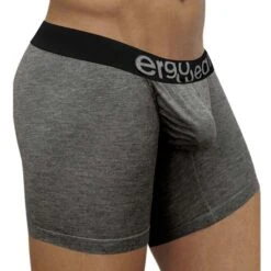 Boxer Long ErgoWear FEEL Modal EW1031 -Emporio Armani Soldes Magasin Boxer ergo EW1031 gris 4
