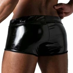 Boxer Vinyl TOF PARIS TOF184N 6 Boxer Vinyl TOF PARIS TOF184N -Emporio Armani Soldes Magasin Boxer tof TOF184N noir 3
