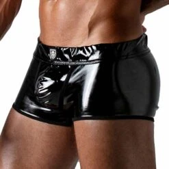 Boxer Vinyl TOF PARIS TOF184N 7 Boxer Vinyl TOF PARIS TOF184N -Emporio Armani Soldes Magasin Boxer tof TOF184N noir 4