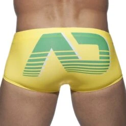 Boxer De Bain Addicted ADS154 -Emporio Armani Soldes Magasin Boxerbain addicted ADS154 jaune 3