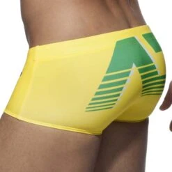 Boxer De Bain Addicted ADS154 -Emporio Armani Soldes Magasin Boxerbain addicted ADS154 jaune 4