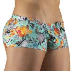 Boxer De Bain FEEL ErgoWear Voyager EW1063 -Emporio Armani Soldes Magasin Boxerbain ergo EW1063 turquoise 4