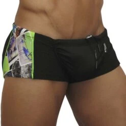 Boxer De Bain ErgoWear EW0850 -Emporio Armani Soldes Magasin Boxerbain ergowear EW0850 noir 4