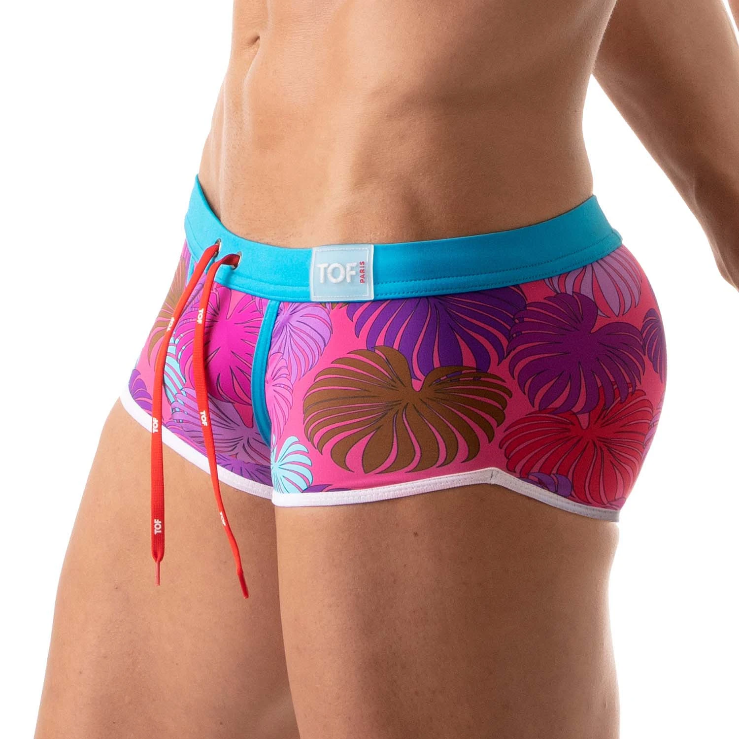 Boxer De Bain Floral Swim TOF PARIS TOF192P 4 Boxer De Bain Floral Swim TOF PARIS TOF192P â Image 4