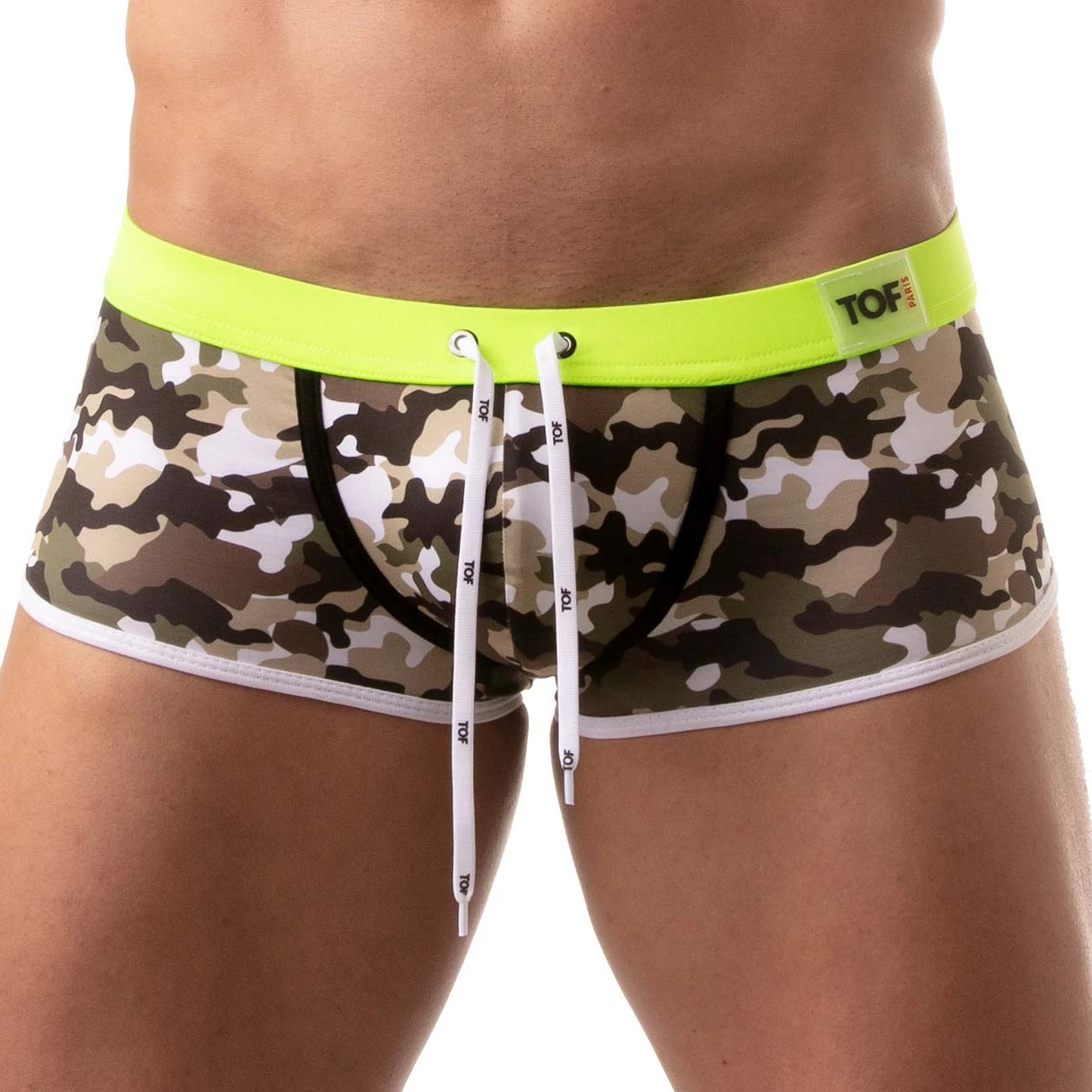 Boxer De Bain Iconic Swim TOF PARIS TOF207K 1 Boxer De Bain Iconic Swim TOF PARIS TOF207K