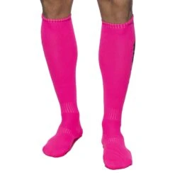 Chaussettes Addicted Neon AD1155 -Emporio Armani Soldes Magasin Chaussettes AD1155 rose 4