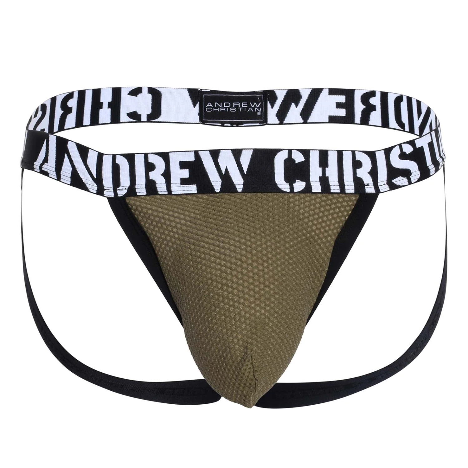 Jock Strap Andrew Christian Military Mesh 92595 5 Jock Strap Andrew Christian Military Mesh 92595 â Image 5