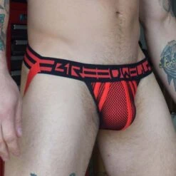 Jock Strap Voyeur BREEDWELL -Emporio Armani Soldes Magasin JockStrap breedwell 220513 rouge 4