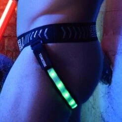 Jock Strap Rave Legstrap BREEDWELL -Emporio Armani Soldes Magasin JockStrap breedwell BW0182 noir 4