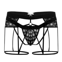 Jock Strap Candyman Garter 99577 -Emporio Armani Soldes Magasin JockStrap candy 99577 noir 9