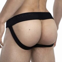 Jockstrap Pump! SWITCH 15046 -Emporio Armani Soldes Magasin Jockstrap pump 15046 noir 3