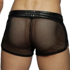 Short Addicted Rocky C-Through AD Party AD842 -Emporio Armani Soldes Magasin Short addicted AD842 noir 3