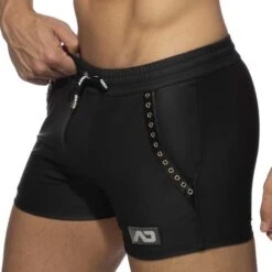 Short AD Fetish Rub Tape Sports ADF140 -Emporio Armani Soldes Magasin Short adfetish ADF140 noir 4