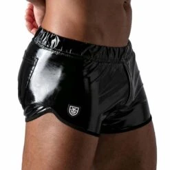 Short Vinyl TOF PARIS TOF185N 5 Short Vinyl TOF PARIS TOF185N -Emporio Armani Soldes Magasin Short tof TOF185N noir 4