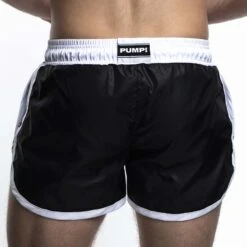 Short De Bain Pump! Aqua Watershort 13001 -Emporio Armani Soldes Magasin ShortdeBain pump 13001 noir 3