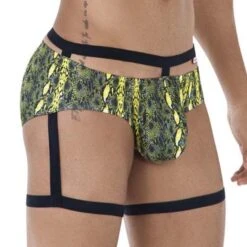 Slip Pikante Neon PIK0510 -Emporio Armani Soldes Magasin Slip pikante pik0510 vert 4