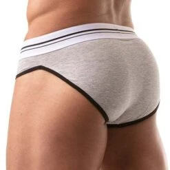 Slip French TOF PARIS TOF162G -Emporio Armani Soldes Magasin Slip tof TOF162g gris 3