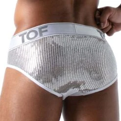 Slip Star TOF PARIS TOF172A -Emporio Armani Soldes Magasin Slip tof TOF172A argent 3