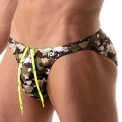 Slip De Bain Iconic Swim TOF PARIS TOF205K -Emporio Armani Soldes Magasin Slipbain tof TOF205K camo 4 1