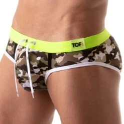 Slip De Bain Iconic Swim TOF PARIS TOF206K -Emporio Armani Soldes Magasin Slipbain tof TOF206K camo 4 1