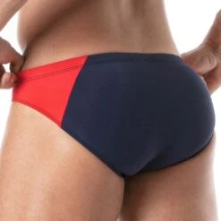 Slip De Bain Holidays Swim TOF PARIS TOF249BM -Emporio Armani Soldes Magasin Slipbain tof TOF249BM bleu 3