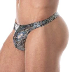 String De Bain Splendid TOF PARIS TOF266A -Emporio Armani Soldes Magasin Stringbain tof TOF266A argent 4