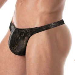 String De Bain Splendid TOF PARIS TOF266O -Emporio Armani Soldes Magasin Stringbain tof TOF266O or 4