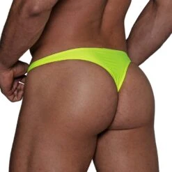 String De Bain Neon TOF PARIS TOF270JF 6 String De Bain Neon TOF PARIS TOF270JF -Emporio Armani Soldes Magasin Stringbain tof TOF270JF jaune 3