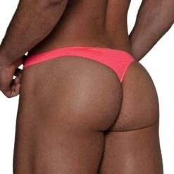 String De Bain Neon TOF PARIS TOF270PF 6 String De Bain Neon TOF PARIS TOF270PF -Emporio Armani Soldes Magasin Stringbain tof TOF270PF rose 3