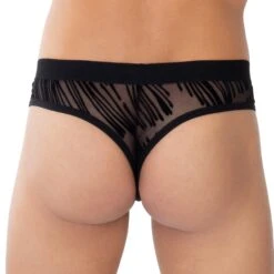 Tanga Eros Veneziani 7410 -Emporio Armani Soldes Magasin Tanga eros 7410 noir 3