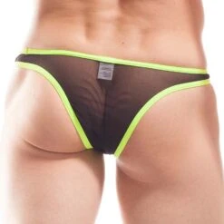 Tanga Wojoer 333B44 -Emporio Armani Soldes Magasin Tanga wojoer 333B44 noir 3