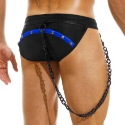 Tanga De Bain Modus Vivendi Dark GS2211 5 Tanga De Bain Modus Vivendi Dark GS2211 -Emporio Armani Soldes Magasin Tangabain modus gs2211 bleu a