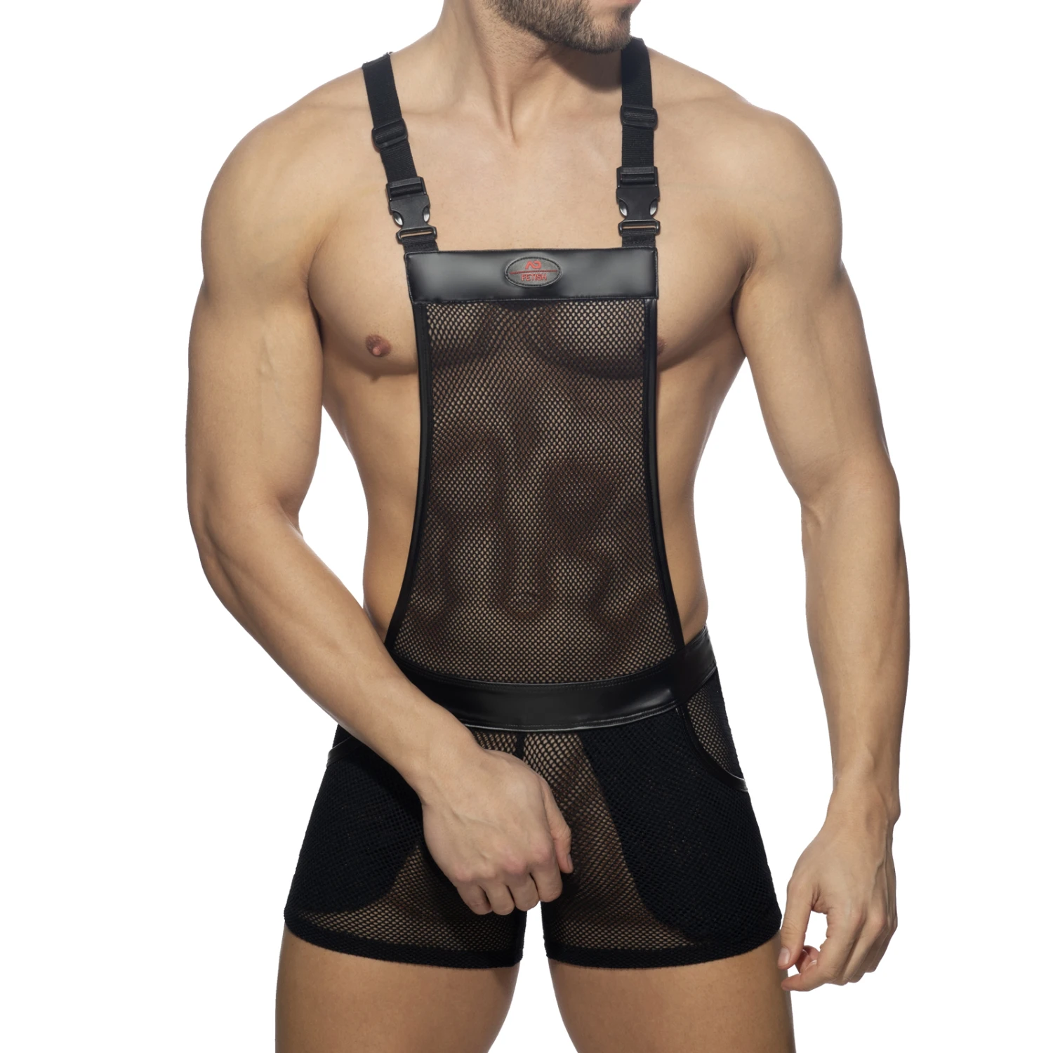 Body AD Fetish MESH-RUB OVERALLS ADF164 1 Body AD Fetish MESH-RUB OVERALLS ADF164