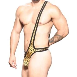 Body Andrew Christian Glam Leopard Almost Naked 91931 -Emporio Armani Soldes Magasin body andrew 91931 or 4