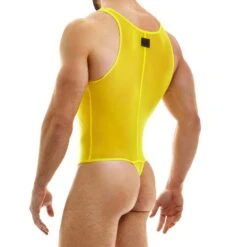 Body Modus Vivendi Muslin 09381 -Emporio Armani Soldes Magasin body modus 09381 jaune 3
