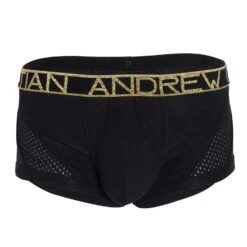 Boxer Andrew Christian Almost Naked Retro Mesh 92419 -Emporio Armani Soldes Magasin boxer ac 92419 noir 9