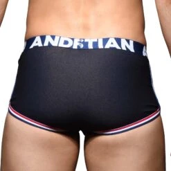 Boxer Andrew Christian Stretch Denim 92582 -Emporio Armani Soldes Magasin boxer ac 92582 bleu 3