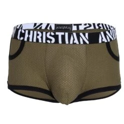 Boxer Andrew Christian Military Mesh 92596 -Emporio Armani Soldes Magasin boxer ac 92596 kaki 9