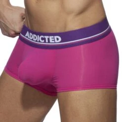 Boxer Cockring Addicted C-Through AD919 -Emporio Armani Soldes Magasin boxer addicted ad919 rose 4
