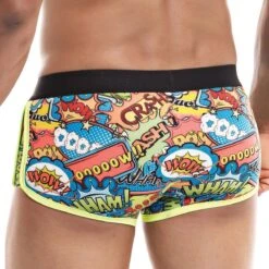 Boxer Cut4Men Cartoon C4M06 -Emporio Armani Soldes Magasin boxer c4m C4M06 multicolor 3