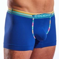 Boxer CockSox Palm Beach Blue CX94 -Emporio Armani Soldes Magasin boxer cocksox cx94 bleu 4