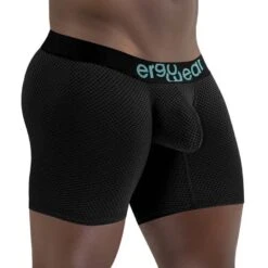 Boxer Long ErgoWear MAX EW1390 -Emporio Armani Soldes Magasin boxer ergo EW1390 noir 4