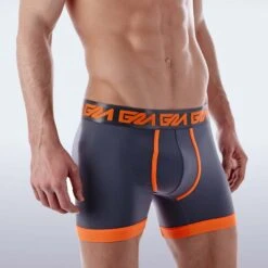 Boxer Garçon DODGE -Emporio Armani Soldes Magasin boxer garconmodel bdod gris 4