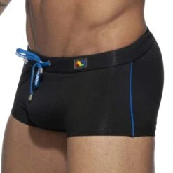 Boxer De Bain Addicted Rainbow ADS196 -Emporio Armani Soldes Magasin boxerbain addicted ads196 noir 4