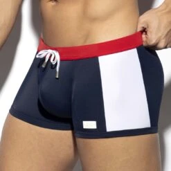 Boxer De Bain ES Collection Flags 2209 -Emporio Armani Soldes Magasin boxerbain esco 2209 bleu 4