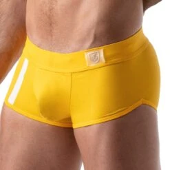 Boxer De Bain XL Push Up TOF PARIS TOF118J 7 Boxer De Bain XL Push Up TOF PARIS TOF118J -Emporio Armani Soldes Magasin boxerbain tof TOF118J jaune 4