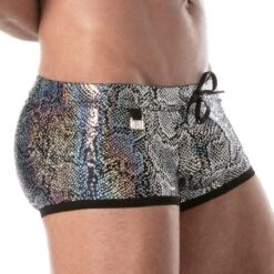 Boxer De Bain Splendid TOF PARIS TOF263A -Emporio Armani Soldes Magasin boxerbain tof tof263a argent 4