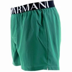 Caleçon Emporio Armani 110991 6P576 -Emporio Armani Soldes Magasin calecon emporioarmani 1109916P576 vert 2