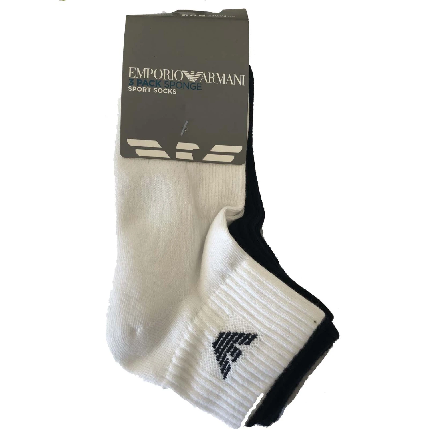 Pack De 3 Paires De Chaussettes Emporio Armani 302202 C195 1 Pack De 3 Paires De Chaussettes Emporio Armani 302202 C195